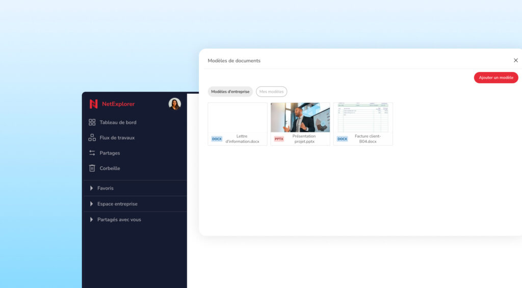 Comment créer et partager un modèle de document ?