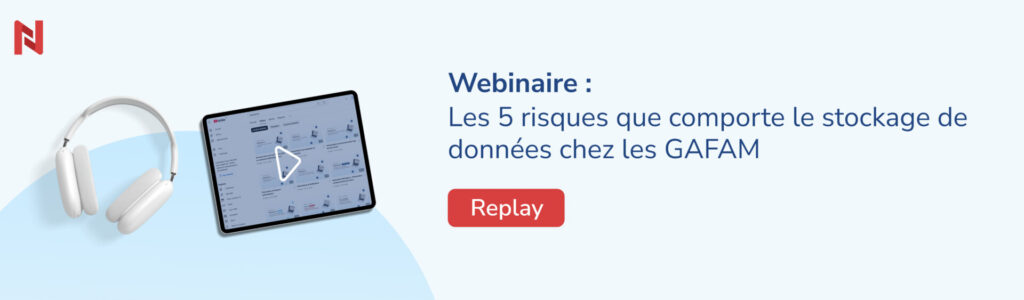 Les 5 risques que comporte le stockage de données chez les GAFAM