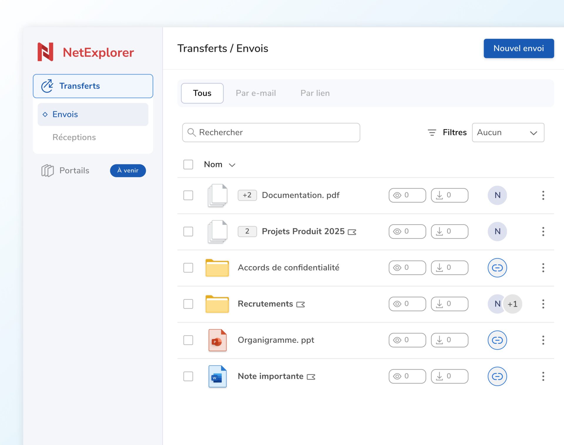 NetExplorer Share - Le partage sécurisé pour vos fichiers d'entreprise