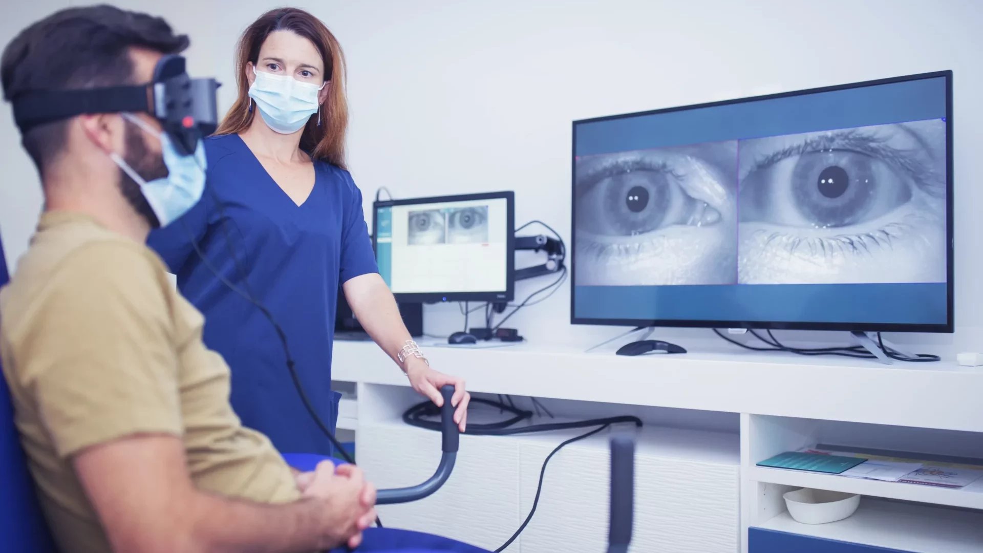 Zenith and Europe ENT Clinic - virtual reality screen